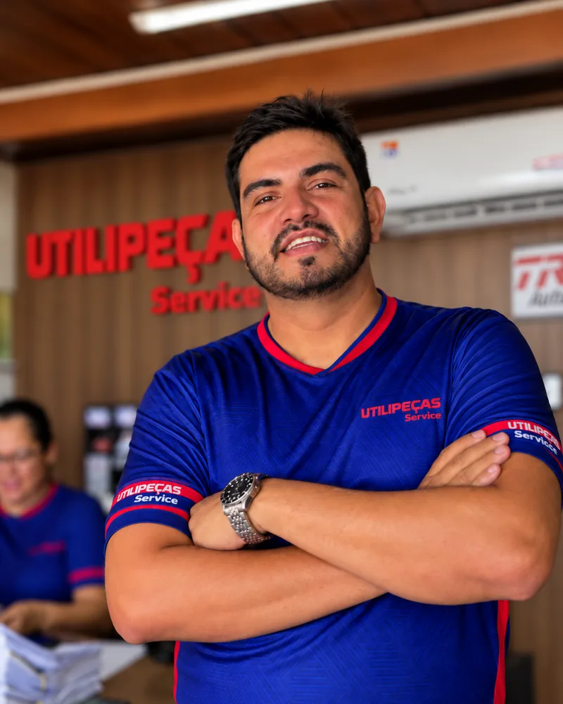 Diego, da equipe Utilipeças